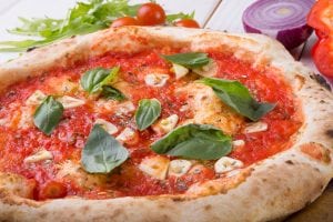Grilled Margherita Pizza